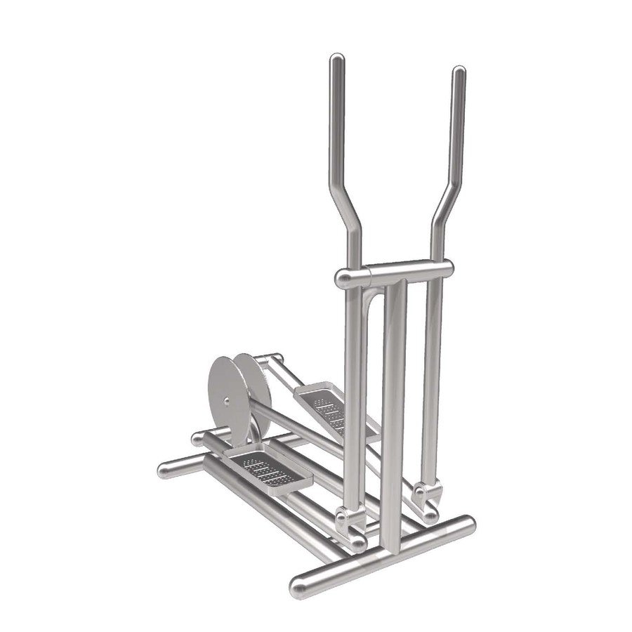LOFS-55 บริหารขา-สะโพก-ไหล่ สแตนเลส (ล้อถ่วง)