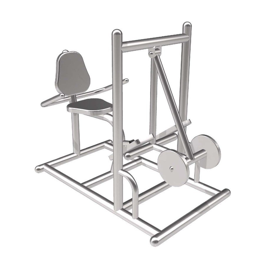 LOFS-65 บริหารเข่า-น่อง สแตนเลส